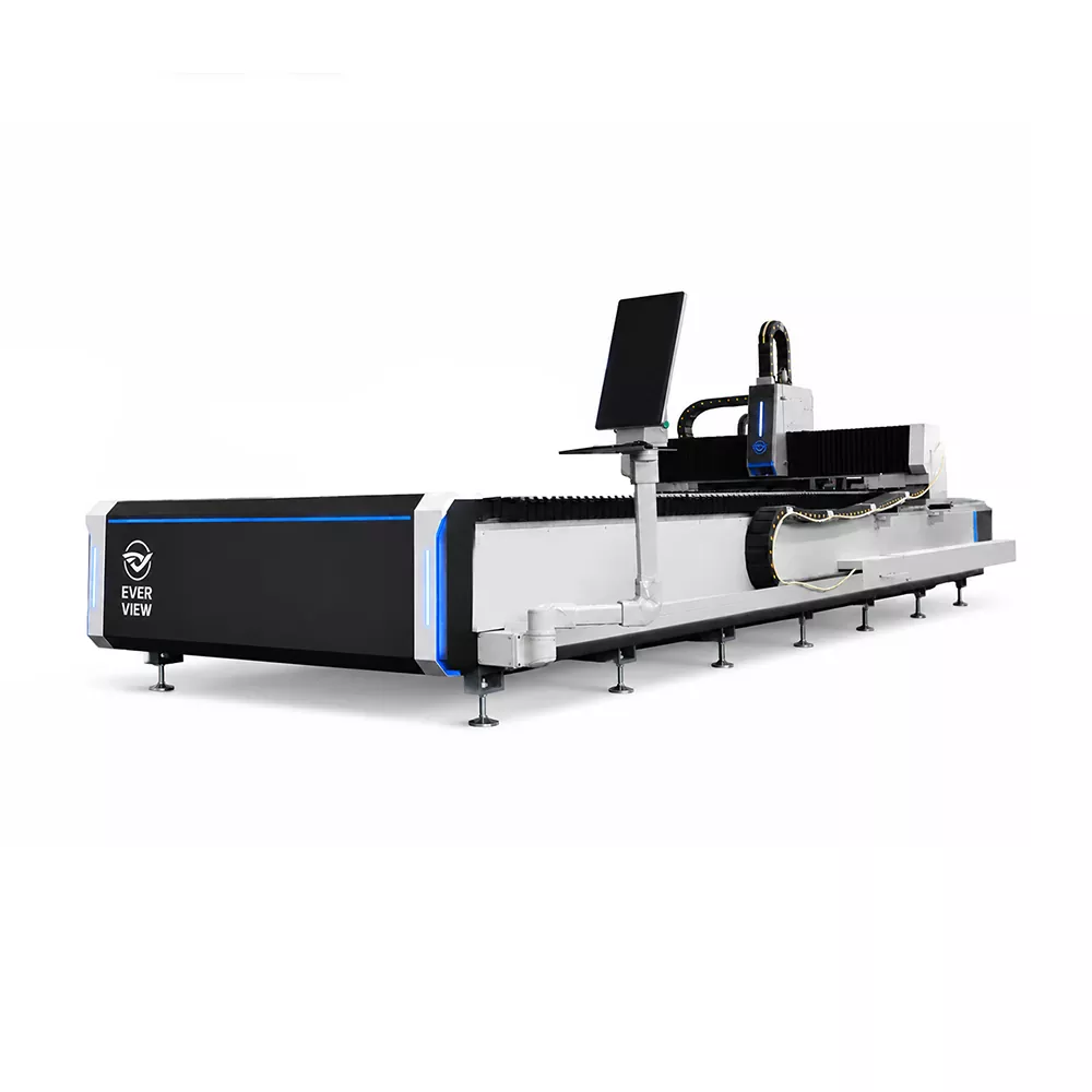 آلة القطع بليزر الألياف المسطحة CNC